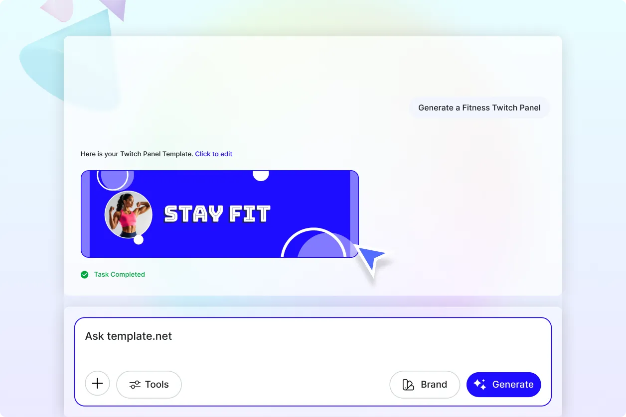 Free AI Twitch Panel Generator, Create Panel Images Online [ No Signup ]